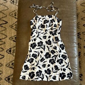 Old Navy Blue Floral Minidress